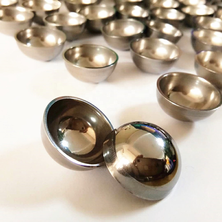 polished 19mm 25mm 32mm 42mm half hollow stainless steel balls